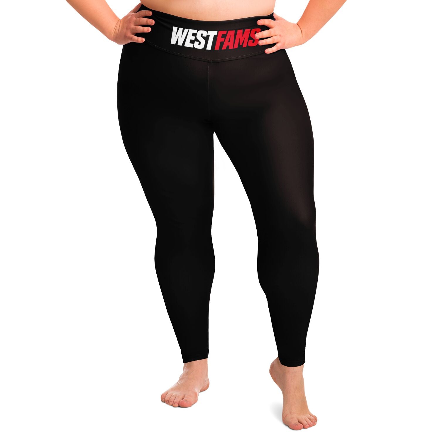 Plus Size Legging - AOP