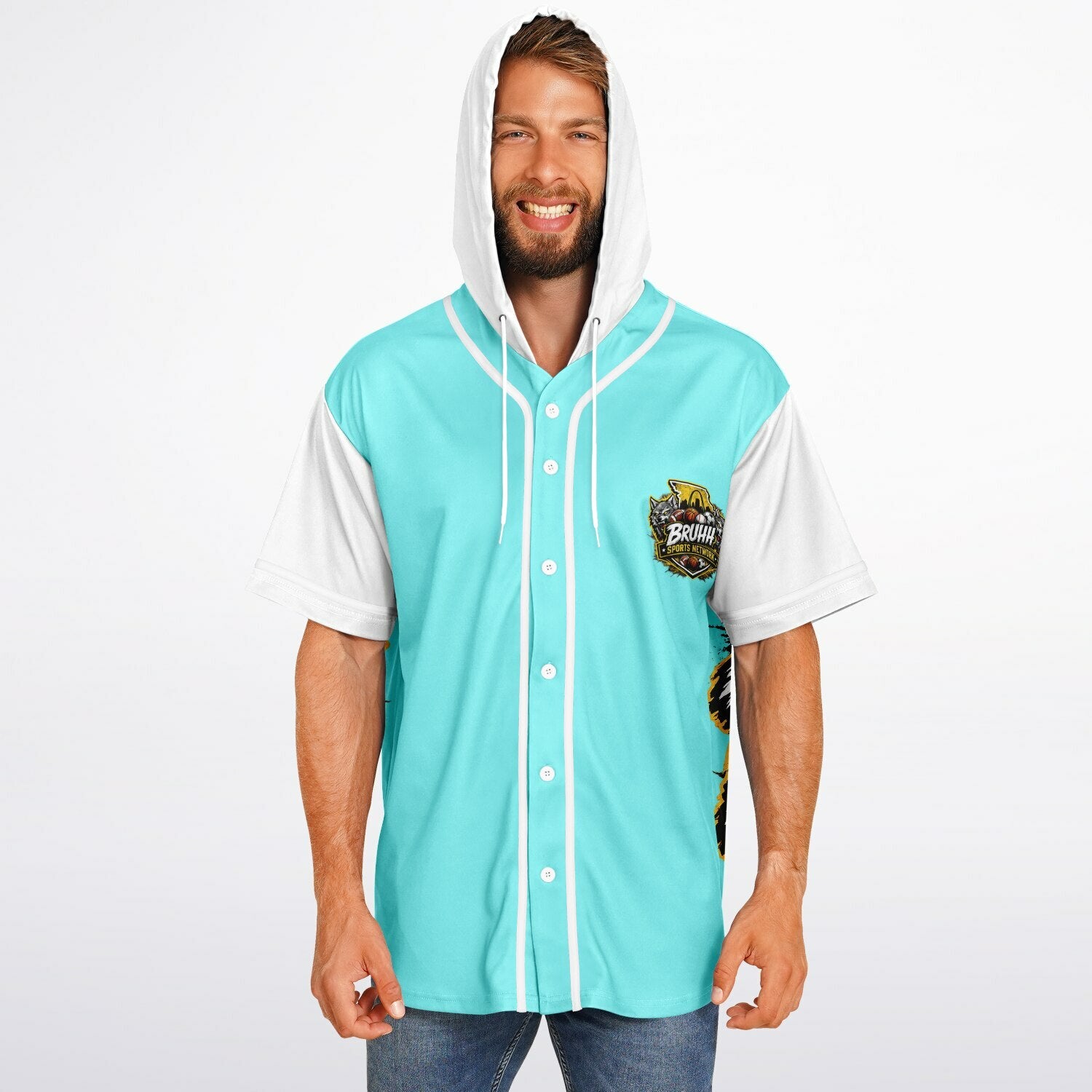 WestFams Hooded Baseball Jersey - AOP