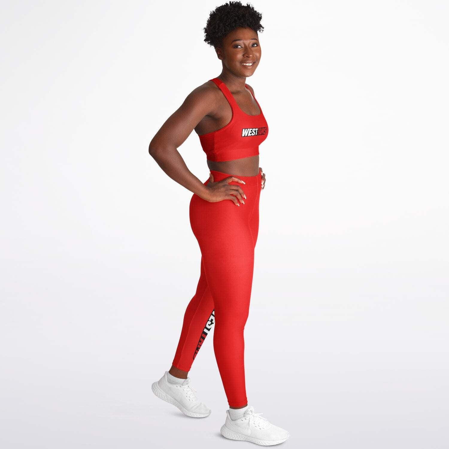 Westfams Padded Sports Bra & Leggings - AOP