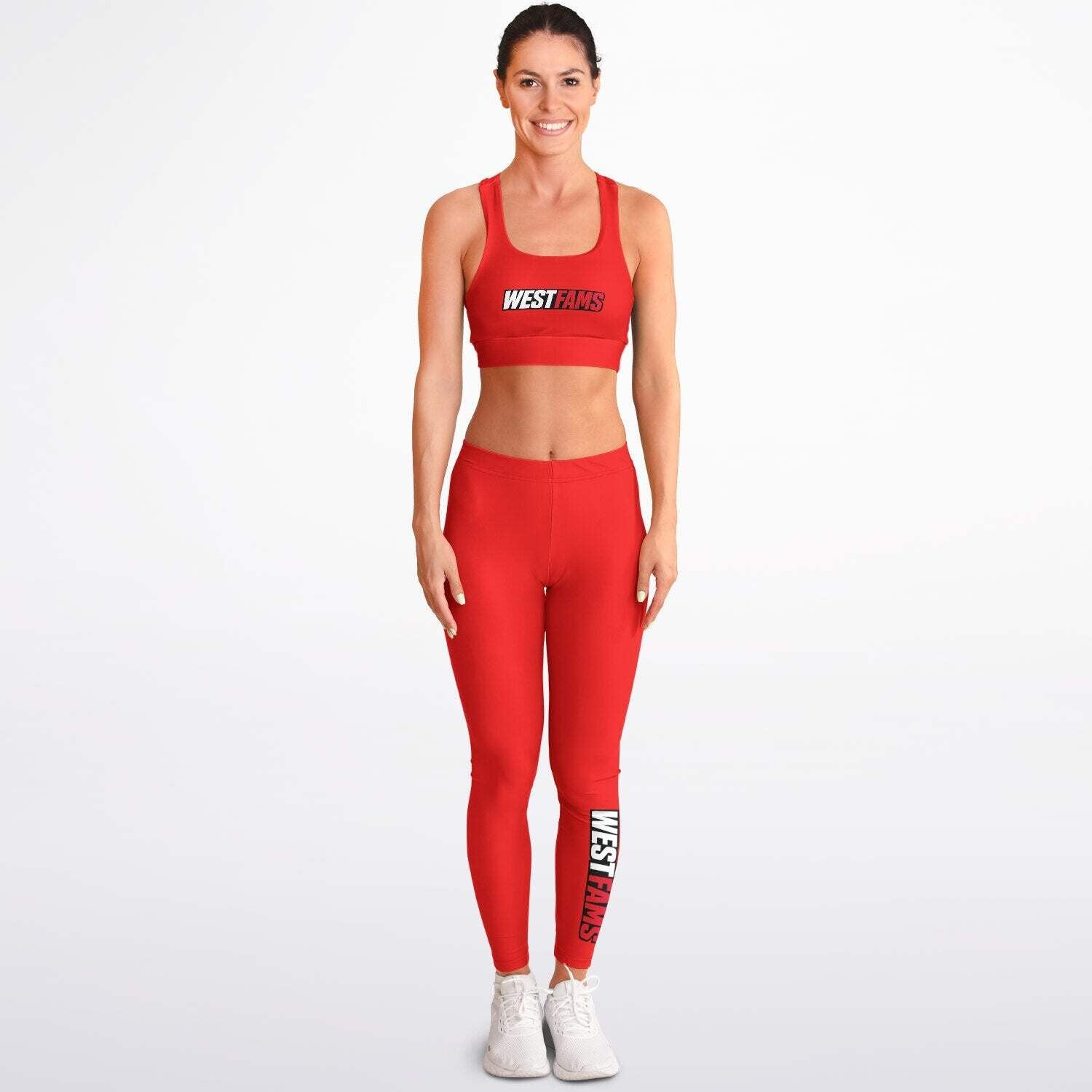 Westfams Padded Sports Bra & Leggings - AOP